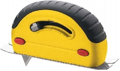 Dual Blade Utility Safety Box Carton Cutter 180 Degree Cutter Yellow
