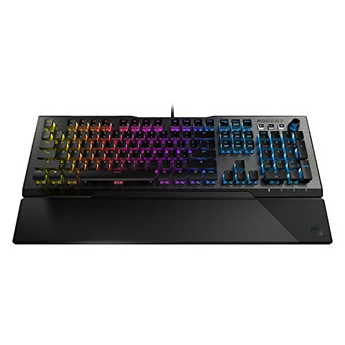 ROCCAT Vulcan 120 AIMO Mechanical PC Gaming Keyboard Tactile Titan Switch, Full Size with Per Key AIMO RGB Lighting…