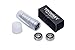 608 Bearing Ball Bearings for Skateboard 608 Hybrid Ceramic Bearing Stainless Steel Rings with 7 Black Ceramic Balls, 8×22×7mm,Pack of 10