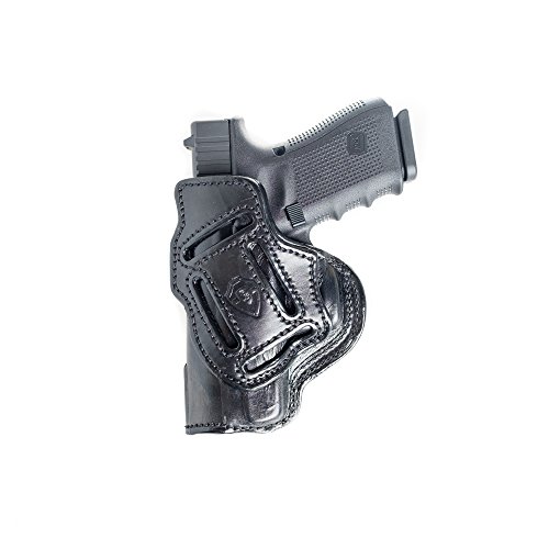4 In 1 Leather Holster Fits Taurus PT92. IWB Inside Waistband Conceal or Outside Waistband OWB Holster.