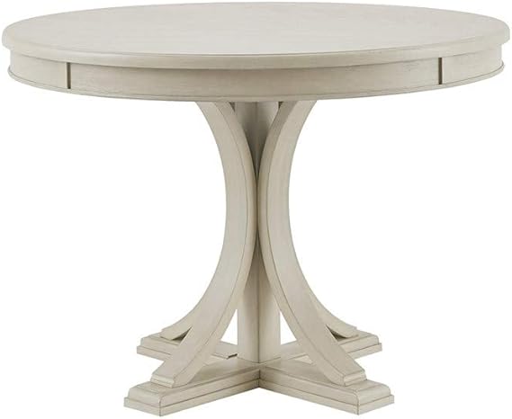 Amazon.com - MADISON PARK SIGNATURE Helena Antique Cream Round Dining