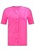 Pink Breast Cancer Recovery Tee with Internal Drain Management Pockets, 2X-Large