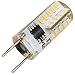 Kakanuo G8 LED Bulb Dimmable 2 Watt Warm White 3000K G8 Bi-Pin Base 40X3014SMD AC 110-130V for Under Counter Kitchen Lighting (Pack of 4)