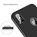 iPhone X Case, Ultra Thin iPhone X Case Slim Fit Hard Cover Scratch Resistant Protective Case for Apple iPhone X / iPhone 10 by GDEER [Support Wireless Charging] - Black