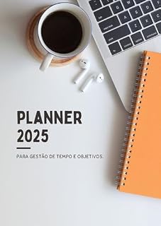 Livro Agenda Planner 2025: Organize seu dia, conquiste seus objetivos e libere seu potencial.