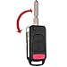 ECCPP for 2 Replacement Keyless 4 Buttons Uncut Blank for Smart Key Shell Case Fob For Mercedes Benz ML350 430 500 320 ML55 AMG No Chip (only key shell)