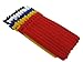QualGear Hook & Loop Fastening Cable Ties, 1/2 X 6 Inches, Assorted Colors, 50 Pcs (VT1-MC-50-P)