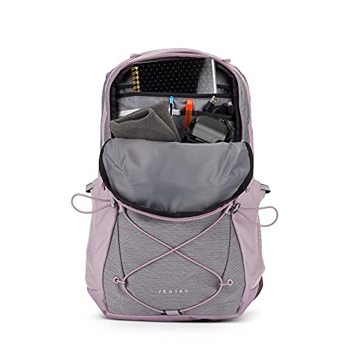 THE NORTH FACE Women's Jester Backpack, Ashen Purple Metallic Melange