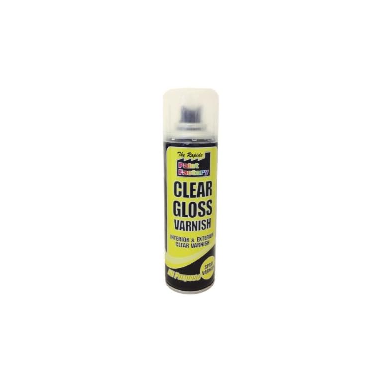 clear varnish spray