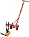Allegro Industries 9401-26 Magnetic Lid Lifter, Steel Dolly, Heavy Duty Magnet Lift, Weight 900 lb Flat Items, 450 lb Round Items, Orange