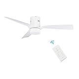 SMAAIR 52 Inch Smart Ceiling Fan with Lights and