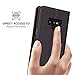 BENTOBEN Genuine Leather Galaxy Note 9 Wallet Case, Heavy Duty Rugged Protective Phone Case Cover with Flip Kickstand Credit Card Slot Cash Holder for Samsung Galaxy Note 9, Brown