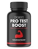 PRO TEST BOOST Testosterone Booster to Increase Testosterone, Libido & Energy, Tribulus Terrestris, Zinc, Longjack, Hawthorn & Horny Goat Weed Test Boost Supplement, 90 Caps