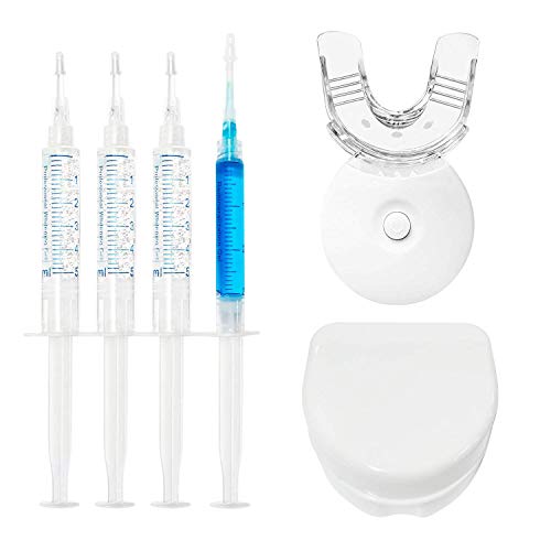 Aroamas Teeth Whitening Kit, With Led Light, for Sensitive Teeth, Comfortable Fit, Brighter Smile in 7 Days