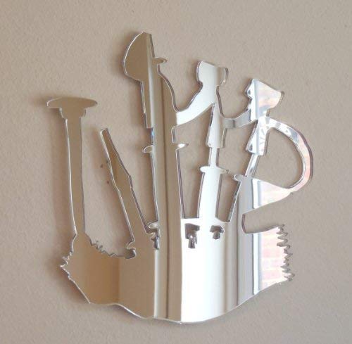 Bagpipes Mirror 45cm x 39cm