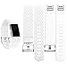 Geak Fitbit Charge 2 Bands, Special edition Replacement bands for Fitbit Charge2,Large White