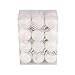 Sumen 24-Pack 30mm Christmas Tree Ball Bauble Hanging Home Party Decor (White)