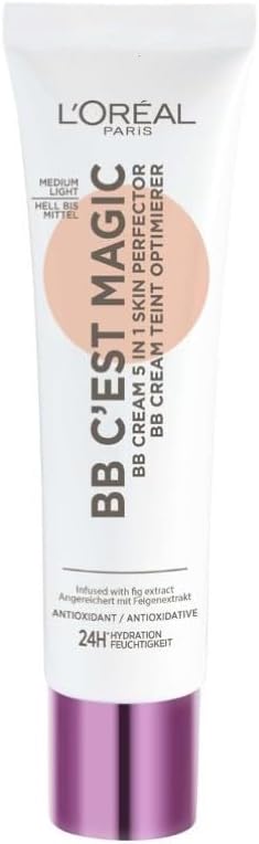 L'Oréal Paris Magic BB Cream SPF 20 5‑in‑1 Skin Tint Shade 03 Medium Light 30 ml
