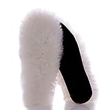 WELLEVER Women's Sheepskin Insoles Boots Replacement Wool Insoles