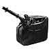 Wavian USA JC0010BVS Authentic NATO Jerry Fuel Can and Spout System Black (10 Litre) primary