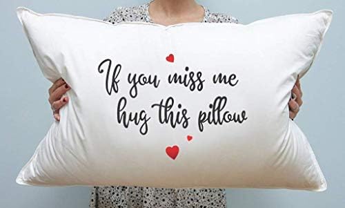 If You Miss Me Hug This Pillow Funny Gifts Best Friend Gifts