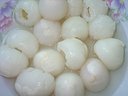 KC Commerce Premium Quality Lychee In Syrup EASY-OPEN CAN Product of THAILAND (Pack of 3)