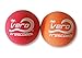 Vero Frescobol American Walnut Wood Paddleball Set, Official Balls, Neoprene Protective Beach Bag, Made in USA.