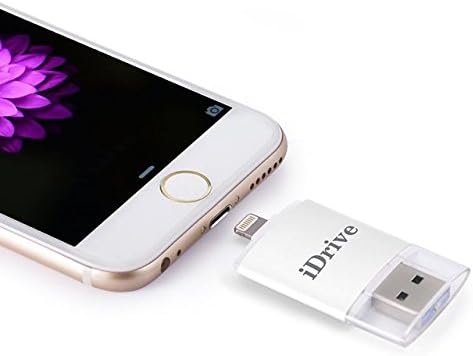 64GB LYBALL Apple iPhone Flash Drive U Disk with Lightning Connector External Storage Memory Expansion for iPhone iPads iPod &amp; Computers White (32GB)