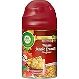 Air Wick Holiday Freshmatic 4 Refills Automatic Spray, Warm Apple Crumble, (4X6.17oz), Air Freshener