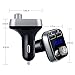OBSTARO FM Transmitter, Bluetooth Fm Transmitter for car, Wireless in-car Bluetooth Receiver MP3 Player Stereo Radio Adapter car kit with Dual USB Ports,Hands Free for Iphone, Ipad,Smartphones