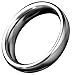 Beauty Molly Stainless Steel Penis Male Cock Rings, 1.96 inch