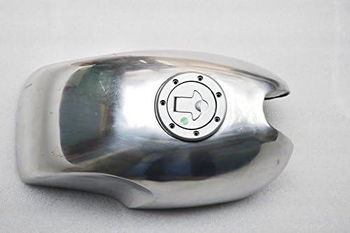 RS Vintage Parts EBY0325 Lyta Style Thruxton Sr Cb Xs Commando Alloy Petrol Gas Fuel Tank Cafe Racer
