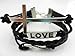 CAETLE® Vintage Silver Cross Bracelet Infinity Love Black Leather Rope Infinite Bangle