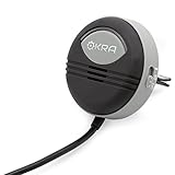 Okra Bluetooth Hands-Free Car Kit for All Cars with Aux Input Jack (3.5 mm)-for iPhone 6/5S/5C/4S, Galaxy S5/S4/S3/S2, HTC One & All Smartphones