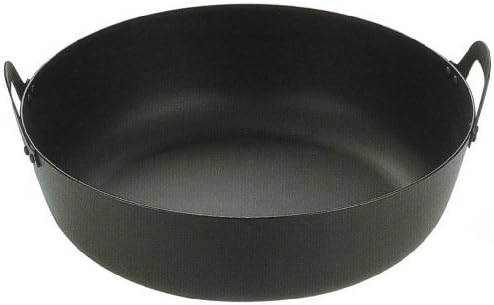 Iron tempura pot (plate thickness 2.5 mm) 30 cm