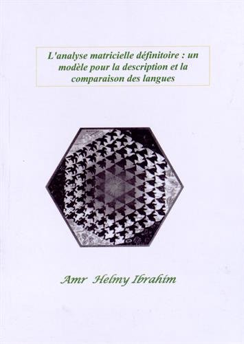 L' analyse matricielle définitoire