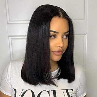 Closure middle part wig Clearance