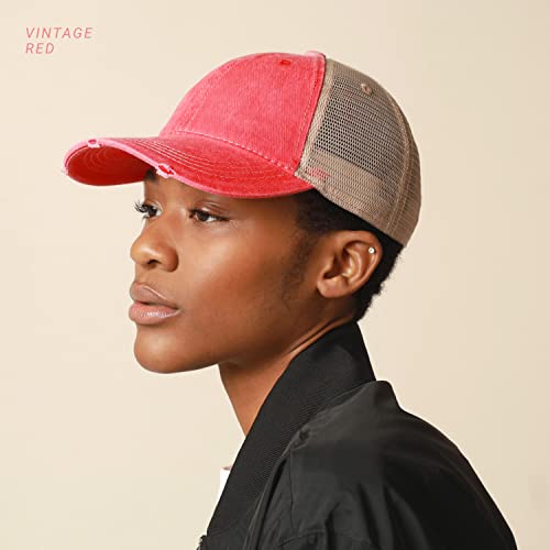 Everyday Premium Washed Trucker Hat Unstructured