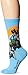 Hot Sox Women's Norman Rockwell Collection Crew Socks, Little Spooners (Sky Blue), Shoe Size: 4-10