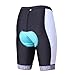 ANIVIVO Women Cycling Shorts Padded &Bicycle Riding Shorts with Anti-Slip Belt &Road Bike Shorts Comfort Tight Biking Shorts for Women(Color Printed,L)