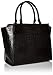 Nine West Gleam Team LG Satchel Bag, Black, One Size