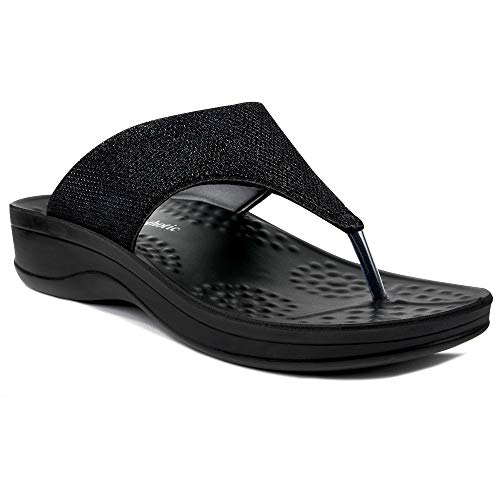 AEROTHOTIC Comfortable Orthopedic Arch Support Flip Flops and Sandals