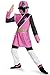 Power Rangers Ninja Steel Deluxe Costume, Pink, Medium (7-8)