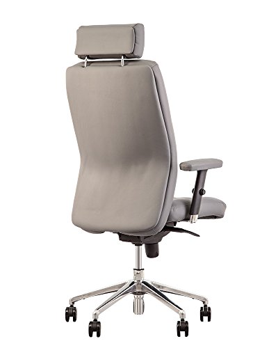 CHAISE-EXPERT-chester-Poltrona-di-direzione-professionale-Ergonomica-multi-posizione-sincrono-appui-tete-fissa-braccioli-regolabili-in-altezza-garanzia-2-anni-GrisSimilicuir