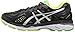 ASICS Men's Gel-Kayano 23 Running Shoe, Black/Silver/Safety Yellow, 11 M US