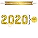 2021 Happy New Year Balloons | 42-inch Gold 2021 Number Foil Large Balloons | Perfect for New Year’s Party/Events as Balloon Decorations (Gold),