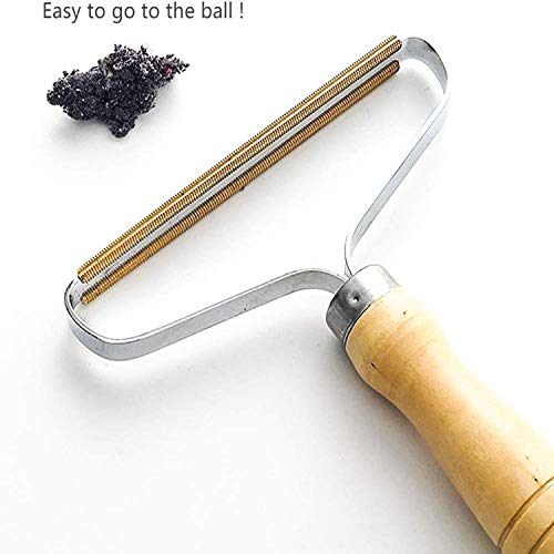 Reusable Lint Roller Portable Wood Remover Manual Clothes Cleaning Fuzz