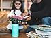 Simple Modern Kids Water Bottle with Straw Lid Vacuum Insulated Stainless Steel Metal Thermos | Reusable Leak Proof BPA-Free Flask for School | Summit Collection | 14oz, Tropical Seas