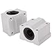 BQLZR SCS12UU Linear Motion Ball Bearing CNC Slide Bushing 36mm Length Pack Of 2