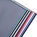VIVAGLORY Dog Food Mat, Cat Dog Feeding Mat, Waterproof Non-Slip Food Grade Silicone Mat Placemat with Raised Edge, Anti-Messy Pet Bowl Mat for Food and Water, Grey, L(24